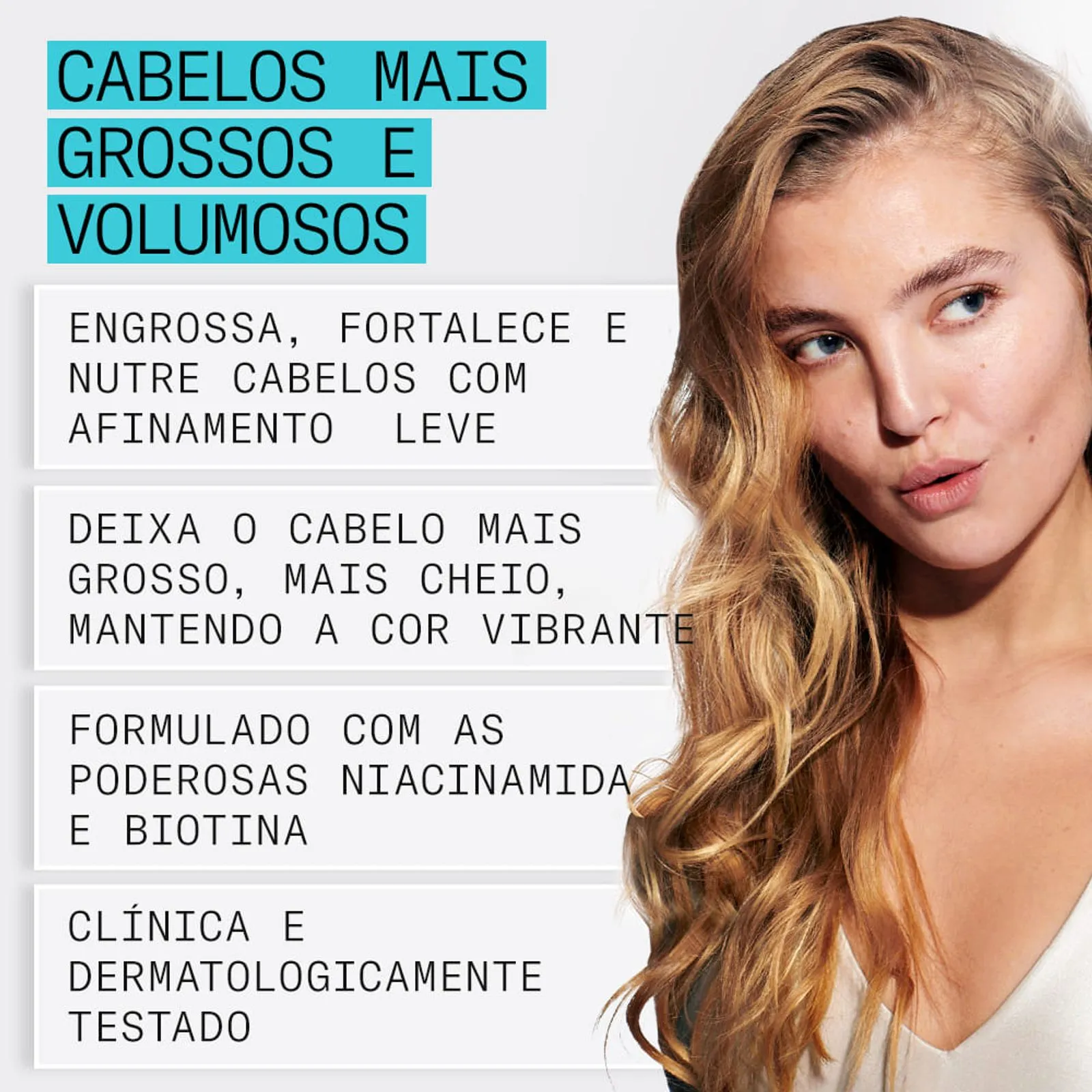 Kit Sistema 3 150+150+50ml - Espessamento para Colorido, Afinamento Leve - Imagem 3