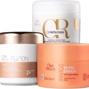 Kit Wella Cronograma Capilar Fios Perfeitos (3 Produtos) BLZ